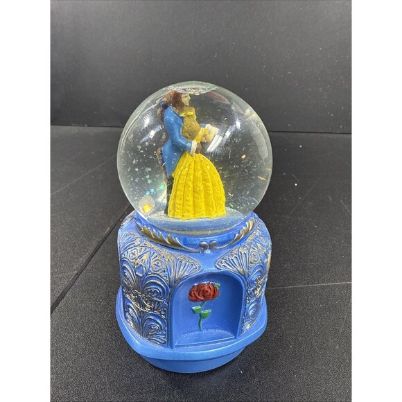 Disney Store Beauty And The Beast Mini Snow Globe - Picture 3 of 5
